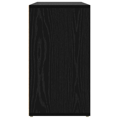 Ławka na buty z półką Czarny Dąb 103 x 30 x 54,5 cm