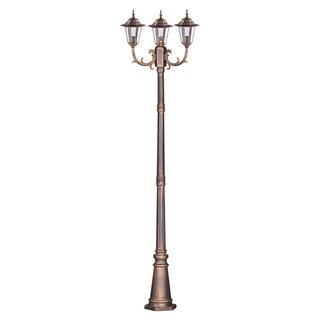 Lampa ogrodowa stojąca K-7009A2/3 CZARNY/ZŁOTY z serii STANDARD