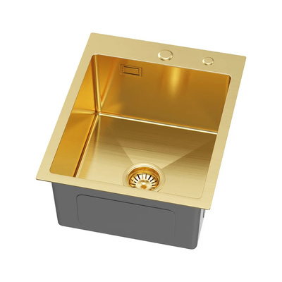 Zlewozmywak stalowy RUBEN gold