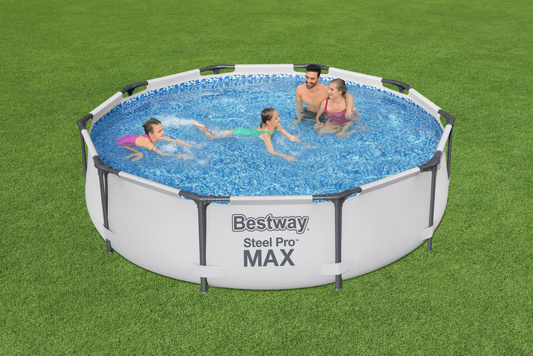 Basen Ogrodowy Stelażowy Okrągły 305 x 76 cm Bestway 56406