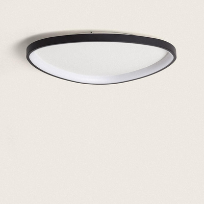 Plafon LED Czarny 60cm 30W CCT 3000-5700k Abruzzo Gipo