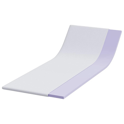 Materac topper z pianki pamięciowej 80 x 200 cm Thick Miękki