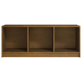 vidaXL Szafka pod TV, miodowy brąz, 104x33x41 cm, drewno sosnowe