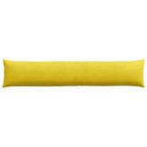 Poduszki na sofę 2 pcs Żółty 200 x 40 cm Tkanina sztruksowa