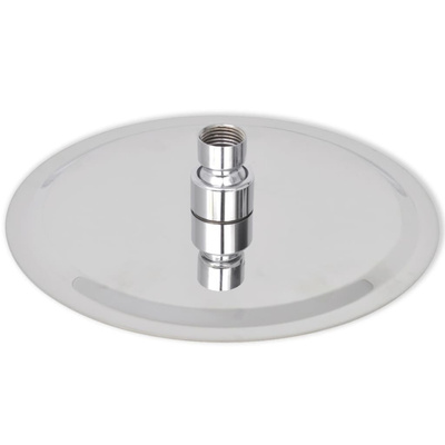 Deszczownica ze stali nierdzewnej, 20 cm, okrągła