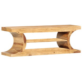vidaXL Szafka pod TV, 118x30x40 cm, lite drewno sheesham