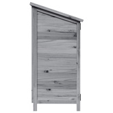 Shed ogrodowy Szary 106,5 x 56 x 113,5 cm Drewno Świerkowe
