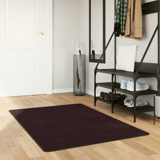 Chodnik dywanowy MARSA Antracyt 80 x 100 cm Poliester i PVC