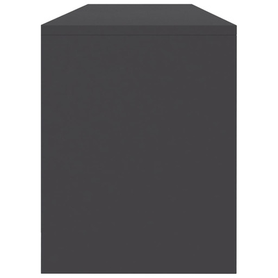 vidaXL Szafka pod TV, szara, 120x30x37,5 cm, materiał drewnopochodny