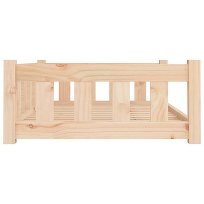vidaXL Legowisko dla psa, 95,5x65,5x28 cm, lite drewno sosnowe model standard