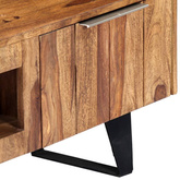 vidaXL Szafka pod TV, 140x30x40 cm, lite drewno sheesham