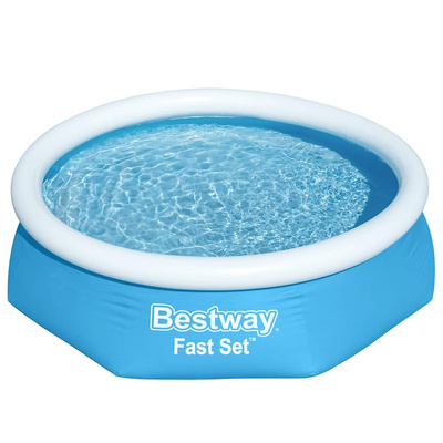 Nadmuchiwany basen Fast Set, okrągły, 244 x 66 cm, 57265 Bestway