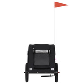 Przyczepka rowerowa dla zwierząt, tkanina Oxford i żelazo