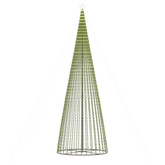 vidaXL Stożkowa choinka z lampek, 1544 ciepłych białych LED, 500 cm