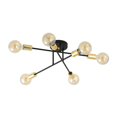 Lampa sufitowa VEKEN 6B GOLD
