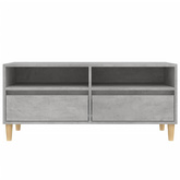 Szafka pod TV, szarość betonu, 100x34,5x44,5 cm vidaXL