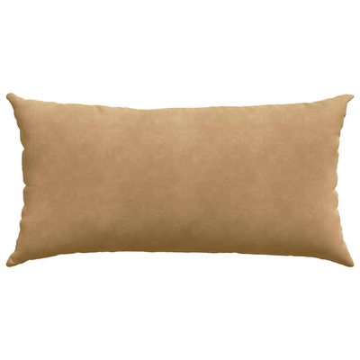 Poduszki na sofę 2 pcs Brązowy 80 x 40 cm Tkanina sztruksowa