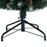 Sztuczna, smukła choinka, 150 lampek LED, 150 cm