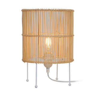 T19073D-D20 EDIN LAMPA STOŁOWA NATURAL&BIAŁY/NATURAL&WHITE