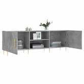 vidaXL Szafka pod TV, szarość betonu, 150x30x50 cm