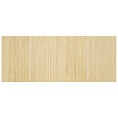 vidaXL Dywan prostokątny, jasny naturalny, 80x200 cm, bambusowy