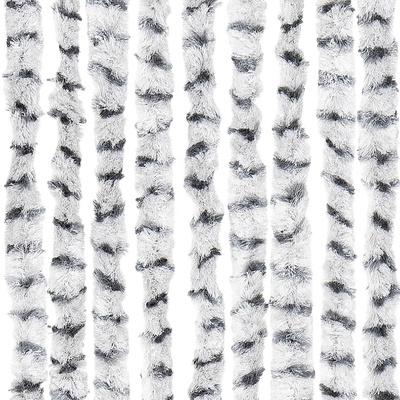 Zasłona przeciwko owadom, jasnoszaro-ciemnoszara, 90x200 cm