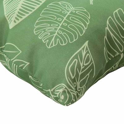 Poduszki rozrzucone Liść 4 pcs Wzór liścia 60 x 60 cm