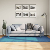 vidaXL Dywan OVIEDO z krótkim włosiem, turkusowy, 100x200 cm