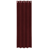 Zasłony zaciemniające 2 pcs Czerwone wino 140 x 245 cm Aksamit