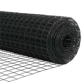 Ogrodzenie Euro 1,4 x 10 m Żelazo pokryte PVC Szary
