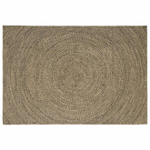 Dywany pokojowe Naturalny i czarny 240 x 340 cm Juta