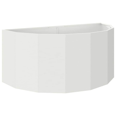 Donica Biały 120 x 60 x 50 cm Stal
