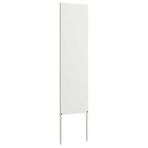 Ekran zapewniający prywatność w ogrodzie Biały 32 x 140 cm