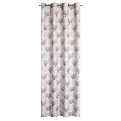 Zasłona Aseta szara 140x250