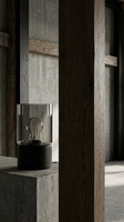 Minimalistyczna lampa stołowa w kolorze czarnym K-6050 z serii DEX