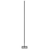 vidaXL Metalowa choinka świąteczna, do dekoracji, czarna, 90 cm model standard