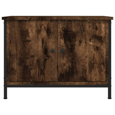 vidaXL Szafka pod TV, przydymiony dąb, 60x35x45 cm
