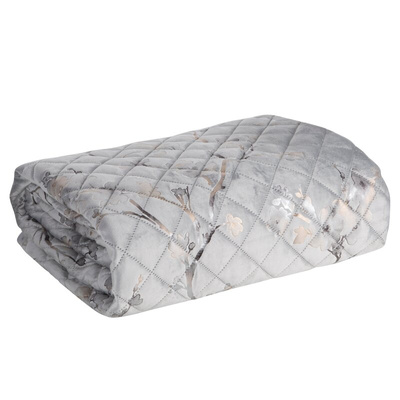 Narzuta Chon srebrna 200x220