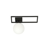 Lampa sufitowa  IMAGO 1D BLACK/OPAL