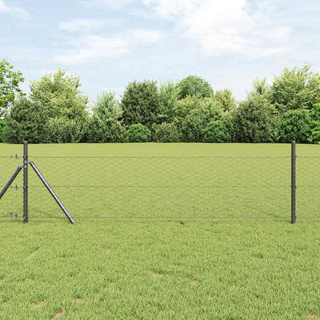 Ogrodzenie heksagonalne 0,5 x 10 m PVC Szary