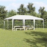 Namiot Imprezowy Biały 600 x 400 x 266 cm Polietylen i Stal