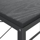 vidaXL Biurko komputerowe, czarne 110x60x70 cm materiał drewnopochodny