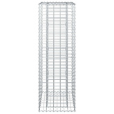 Podniesione łóżko gabionowe 50 x 50 x 150 cm Stal ocynkowana