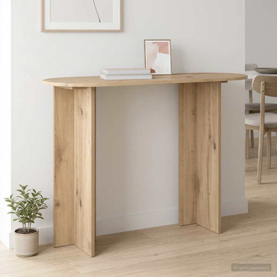 Konsola Dąb artisan 100 x 39,5 x 75 cm Drewno inżynieryjne