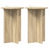Stojak na rośliny 2 pcs dąb Sonoma ?40 x 60 cm