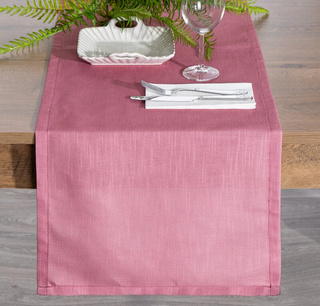 Bieżnik Wrzo ciemnoróżowy 40x140