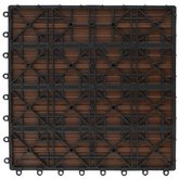 Płytka Tarasowa 11 pcs brązowy 30 x 30 cm