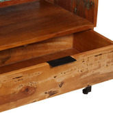 vidaXL Szafka pod TV, 118x35x45 cm, lite drewno odzyskane