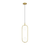 Lampa wisząca CORDEL elegancka - złoty mosiądz z białymi kloszami kulkami - nowoczesne oświetlenie salonu 2x G9 LED