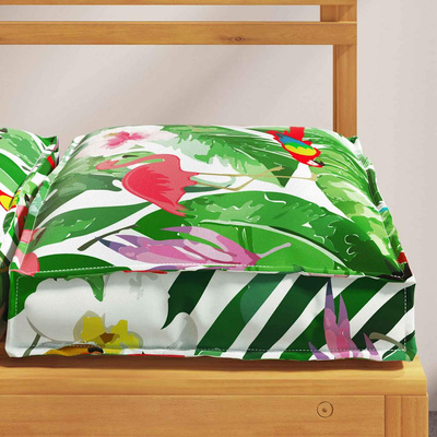 Poduszka 6 pcs Wielokolorowe 40 x 40 x 8 cm Materiał Oxford